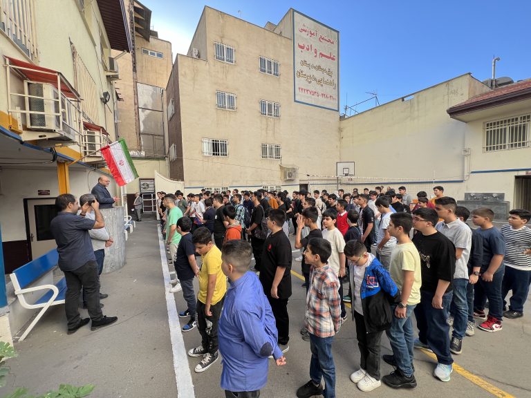 برگزاری صبحگاه اول مهر ماه ۱۴۰۳